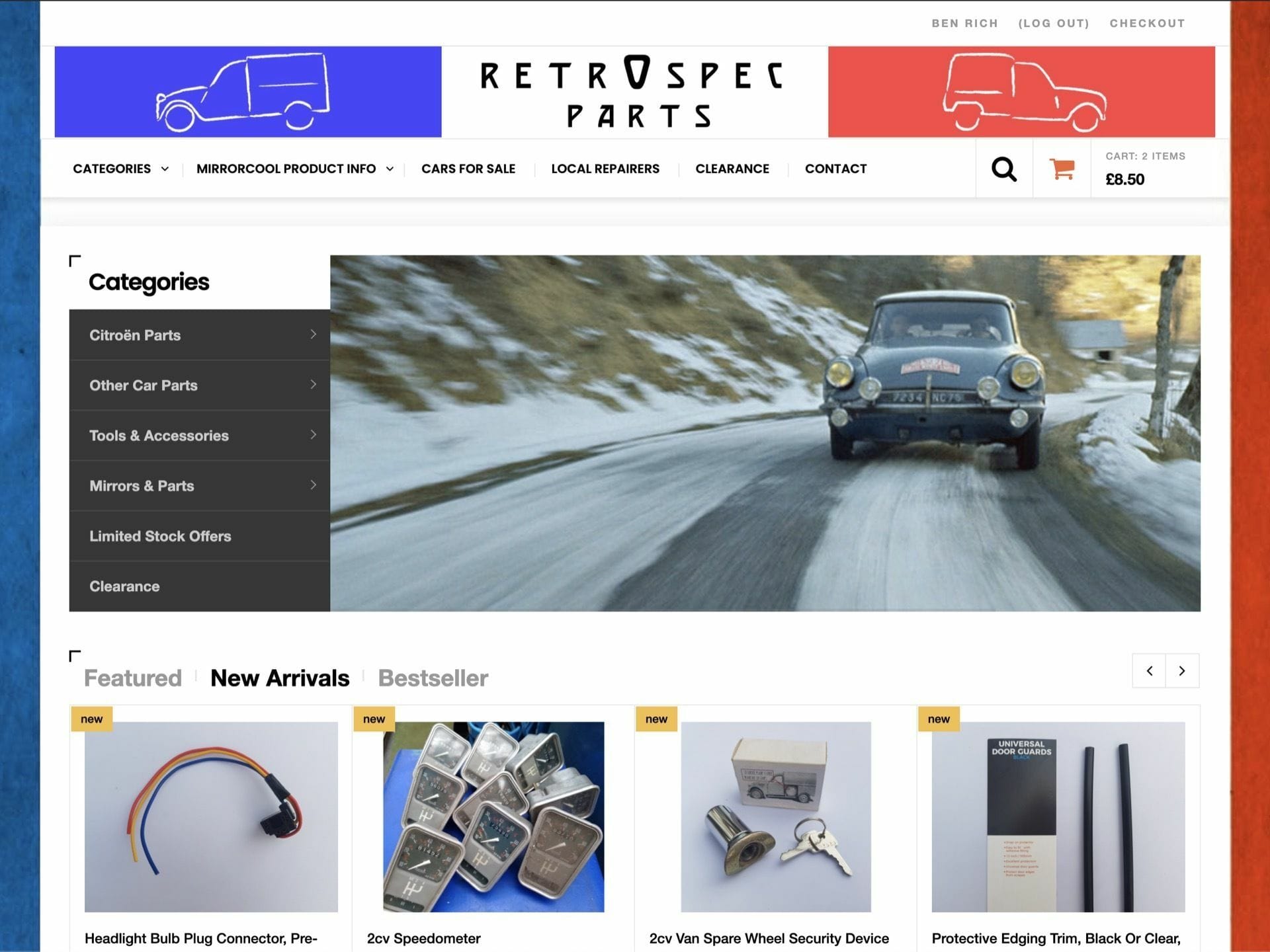 retrospec parts